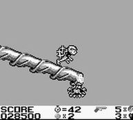 une photo d'Ã©cran de Dennis la Malice sur Nintendo Game Boy